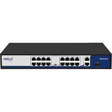 سوئیچ 16 کانال POE ثاپورت اچ ار یو ای HR902-AF162G-300 Network switch