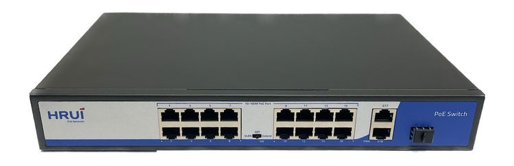 سوئیچ 16 کانال اچ ار یو ای HRUI-HR90I- AF-1621G-300 network switch
